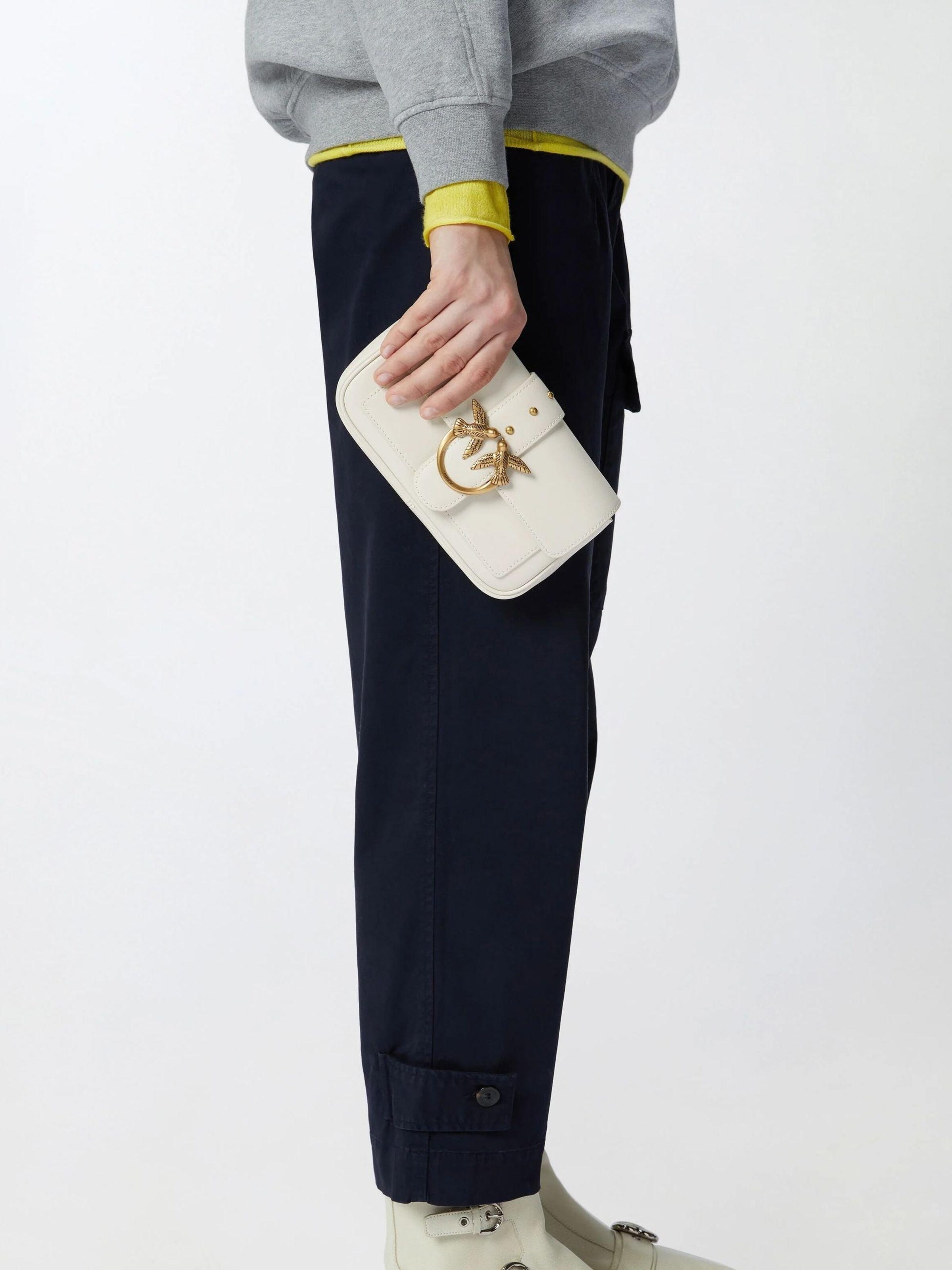 PINKO - Mala de ombro '100061 A0F1 PE26' em branco
