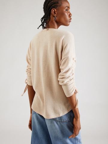 Hailys Pullover 'Am44elia' in Beige