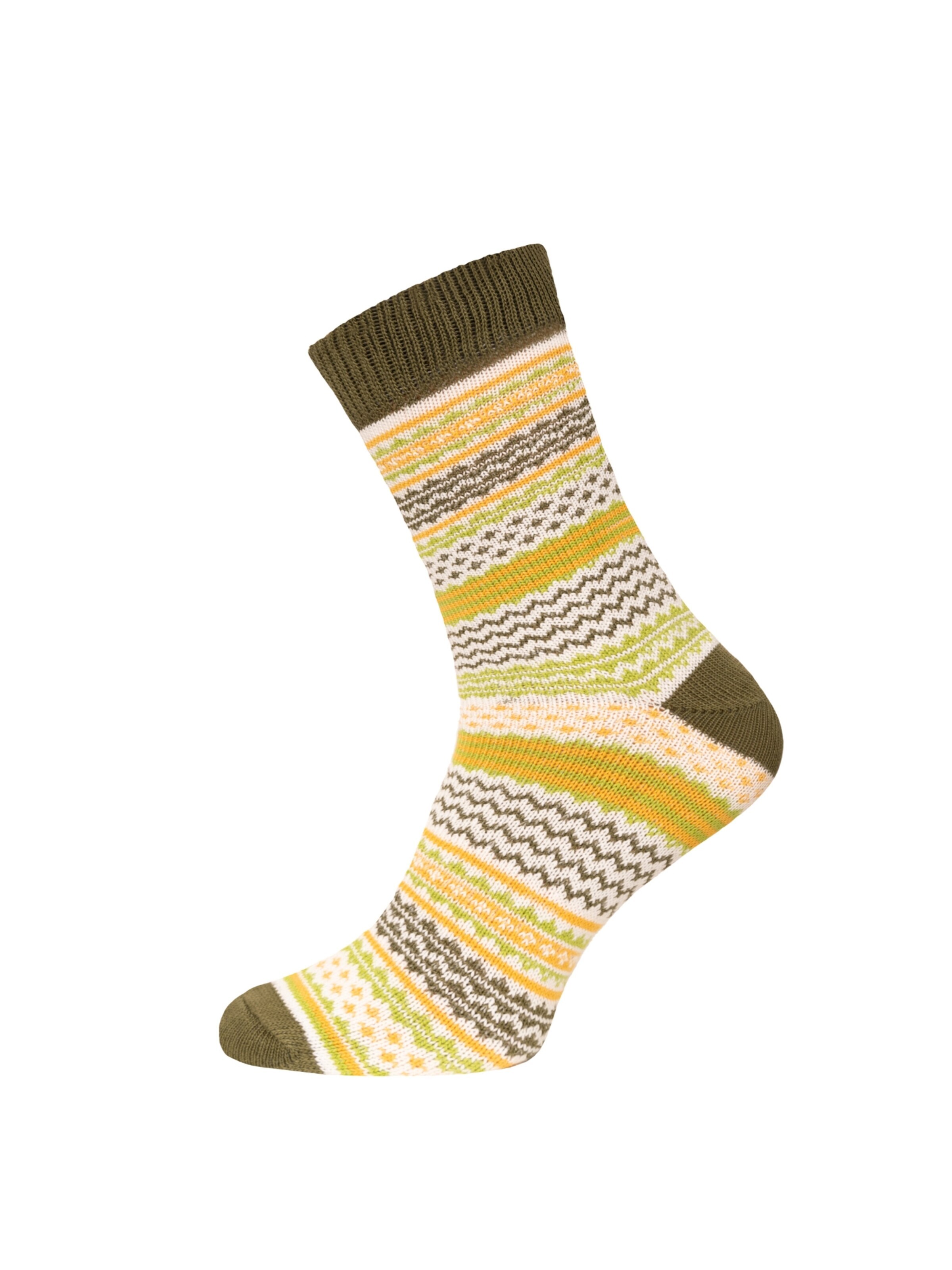 HomeOfSocks Socks 'HOS905' in Green: front