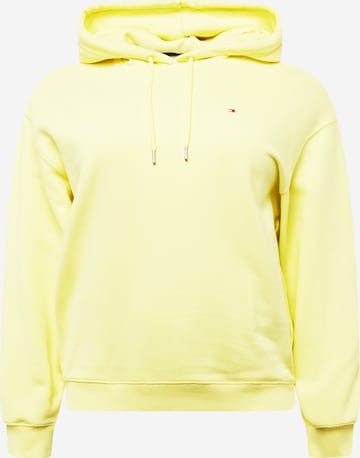 Tommy Hilfiger Curve Sweatshirt in Gelb: predná strana