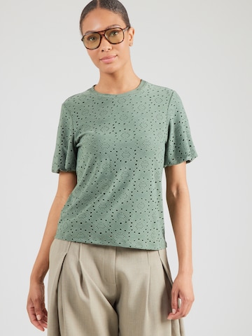 VERO MODA Majica 'VMTASSA' | zelena barva: sprednja stran