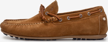 Mocassino 'De Drijver 01' di Floris van Bommel in marrone: frontale