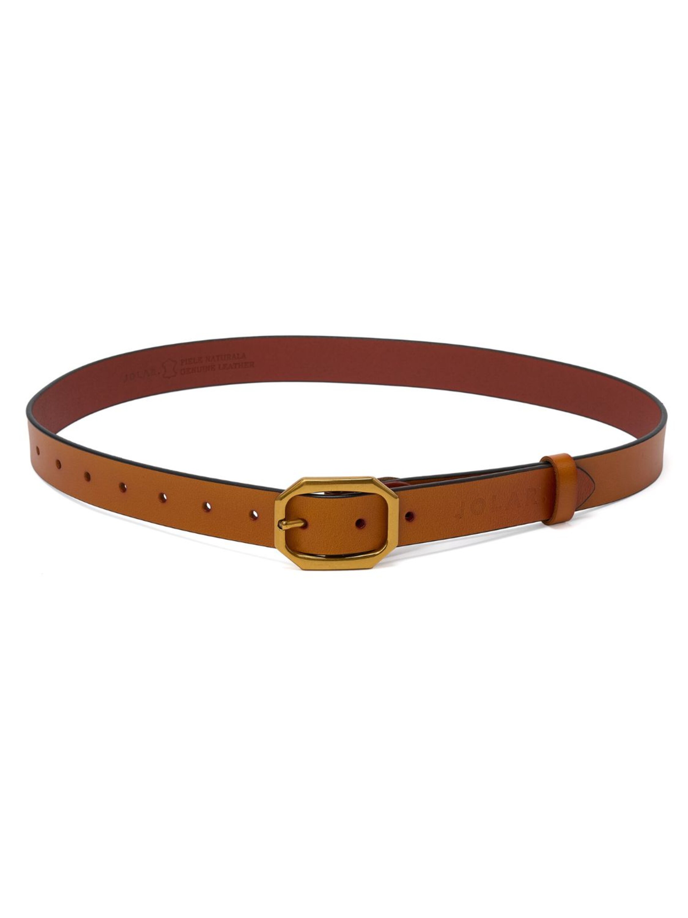 jolar Belt 'ELEGENT GOLD' in Brown
