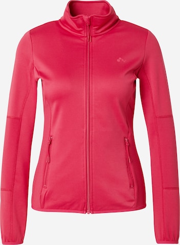 ONLY PLAY Флисовая куртка 'ONPJETTA' в Ярко-розовый: спереди