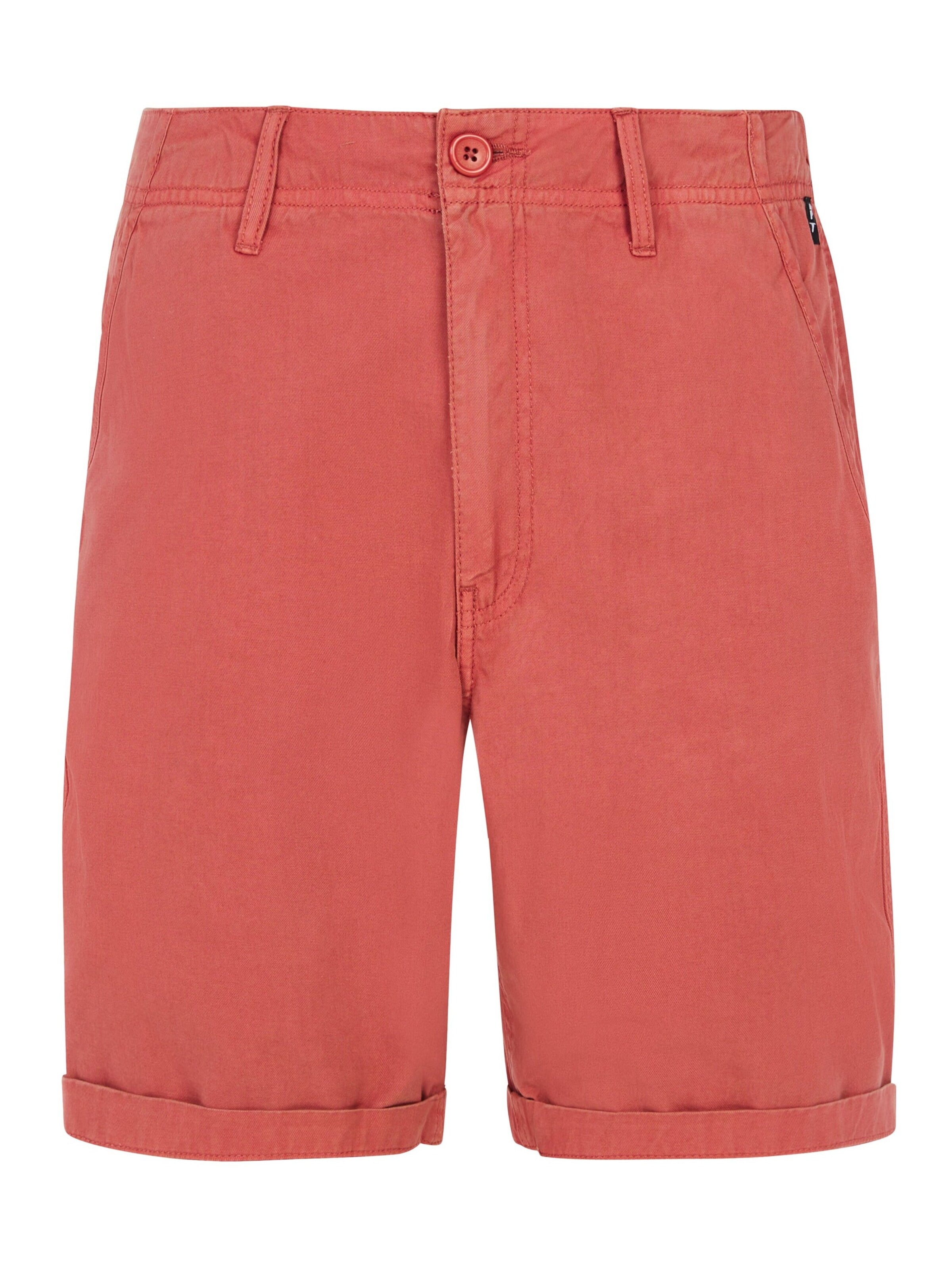 PROTEST Broek 'PRTComie' in Rood: voorkant
