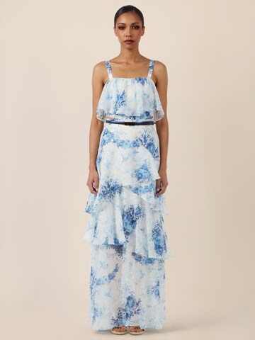 APART Evening Dress in White: front