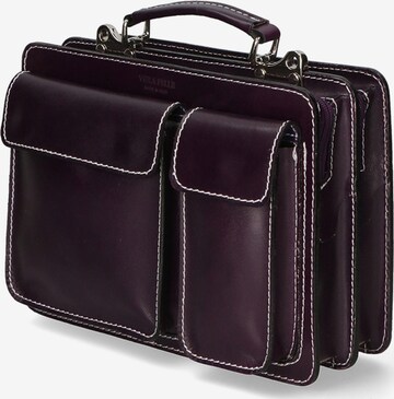 Gave Lux Document Bag in Purple: front