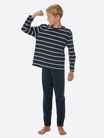 SCHIESSER Schlafanzug ' Nightwear ' in Blau