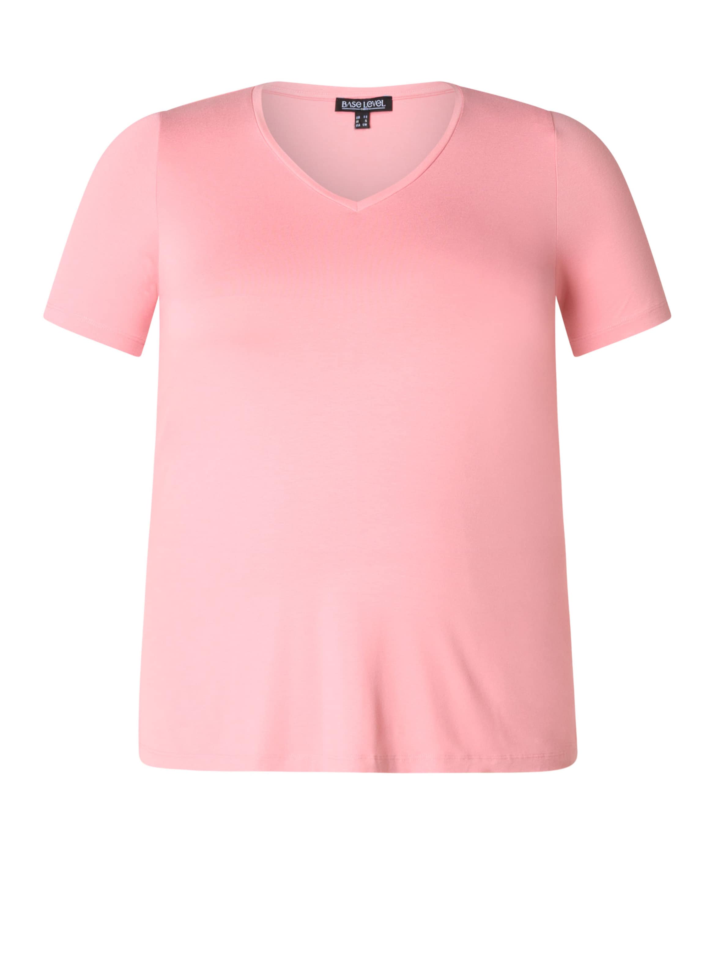 BASE LEVEL CURVY Shirt 'Alba' in Pink: front