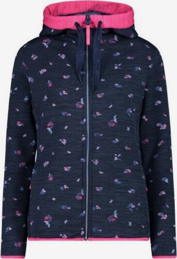 CMP Athletic Fleece Jacket in Night blue / Pink, Item view