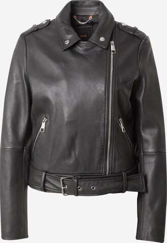 BOSS Between-Season Jacket 'Sameli' in Black: front