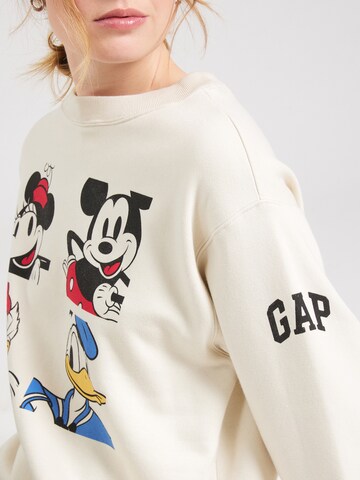 GAP Sweatshirt 'MICKEY' in Beige