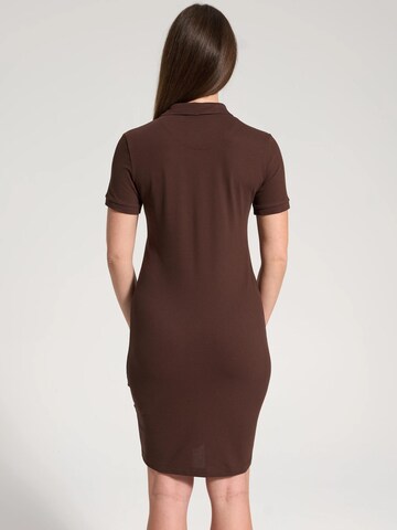 NOWIHT Kleid 'Leocadia'‌‌‌‌‌ in Braun