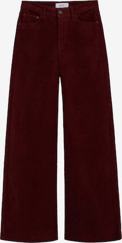 Scalpersregular Hlače - crvena boja: prednji dio