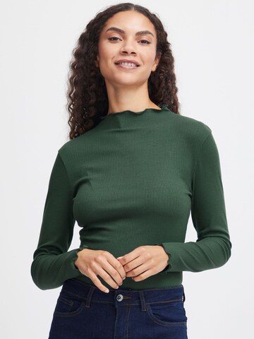 b.young - Camiseta 'Papilone' en verde: frente