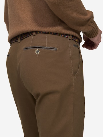 Regular Pantalon chino 'Bonn 2-5627' MEYER en marron