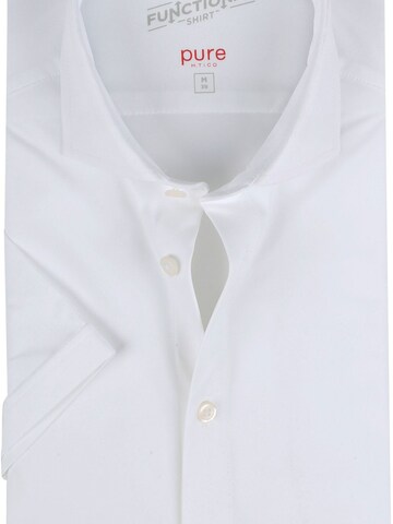 PURE Regular fit Button Up Shirt in White