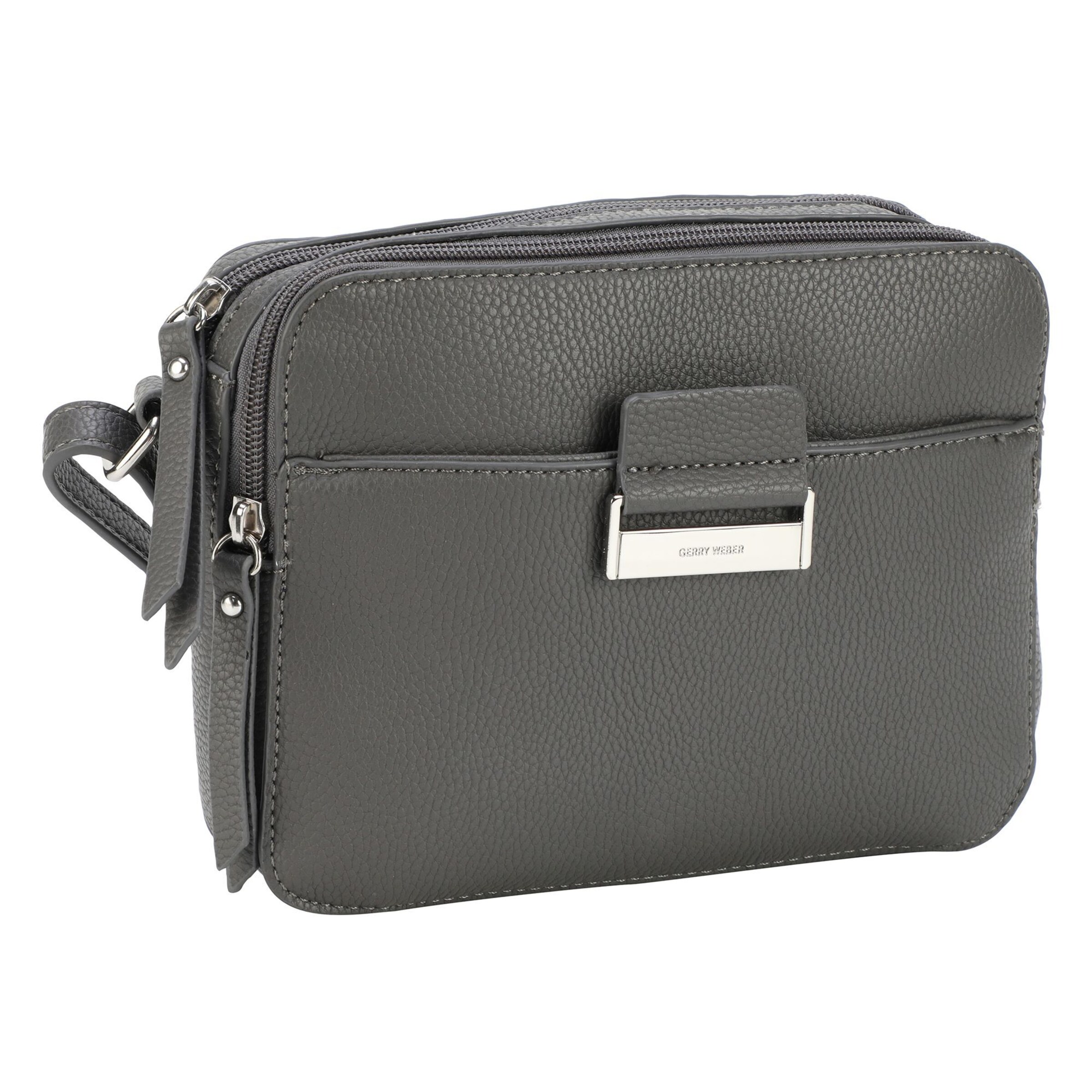 GERRY WEBER Schoudertas 'Talk Different 2' in Grijs