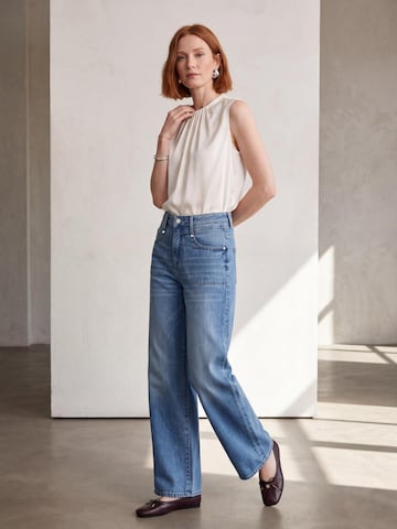 M.O.D MIRACLE OF DENIM Szeroka nogawka Jeansy w kolorze niebieski