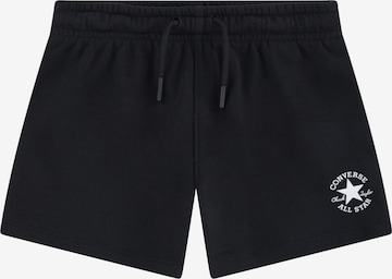 CONVERSE Regular Pants 'CORE' in Black: front