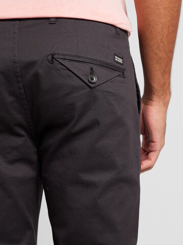 Coupe slim Pantalon chino 'Essentials - Mott' SCOTCH & SODA en gris