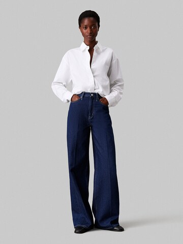 Wide Leg Jean Calvin Klein en bleu