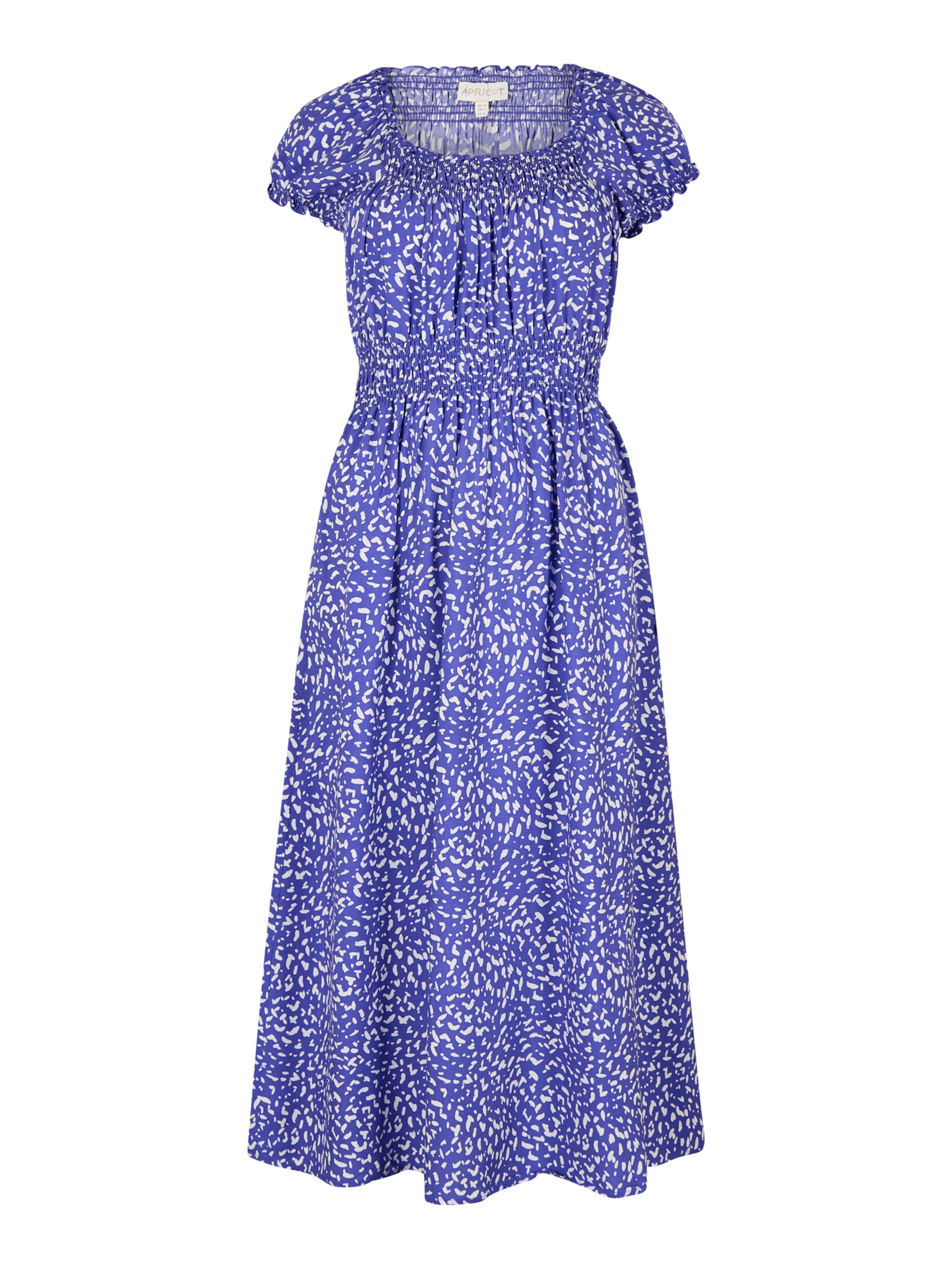 Apricot Dress 'Milkmaid' in Purple: front