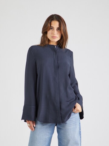 modström Bluse 'Isabel' in Blau: Vorderseite
