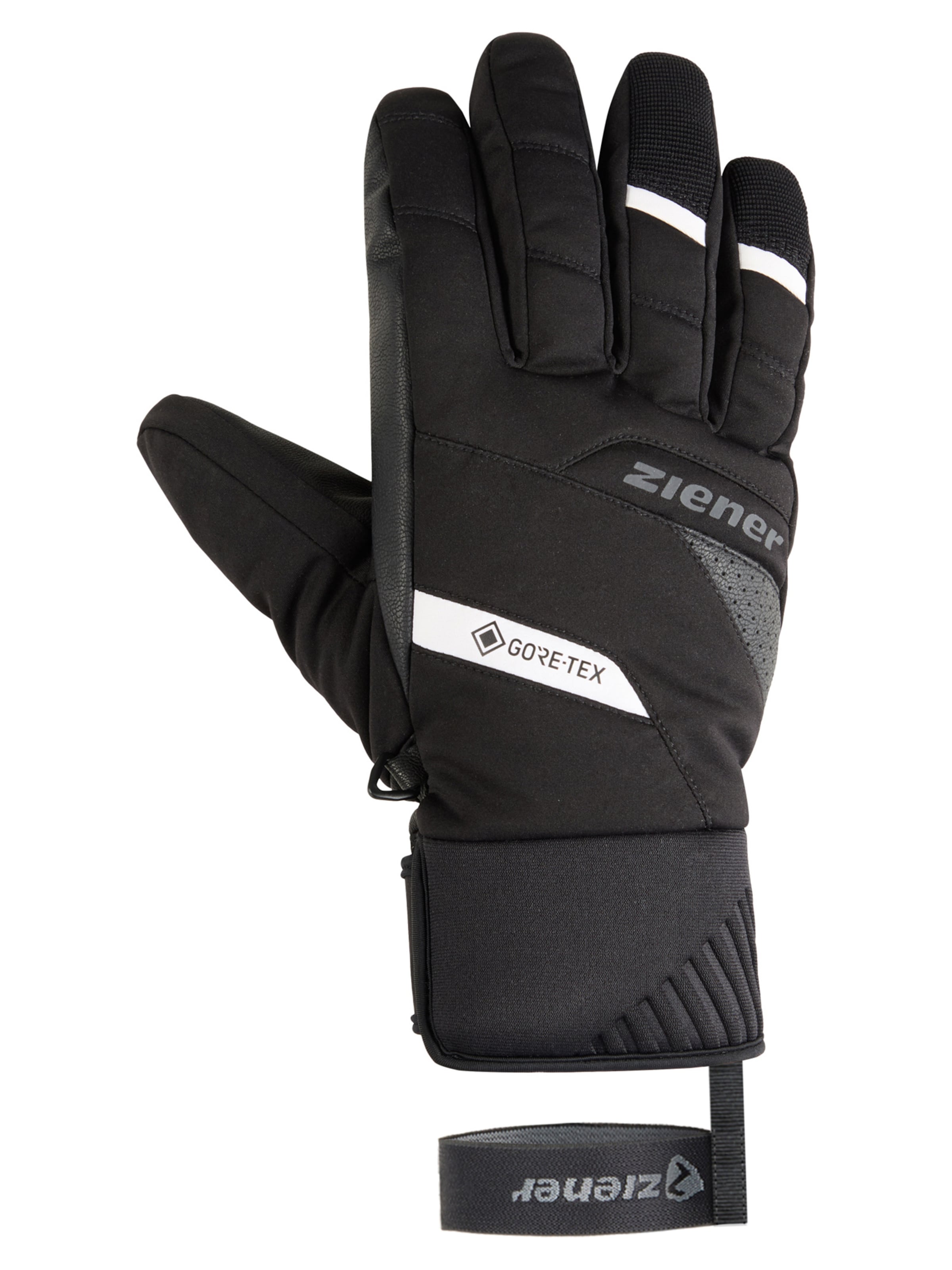 ZIENER Athletic Gloves 'Gokoni' in Black: front