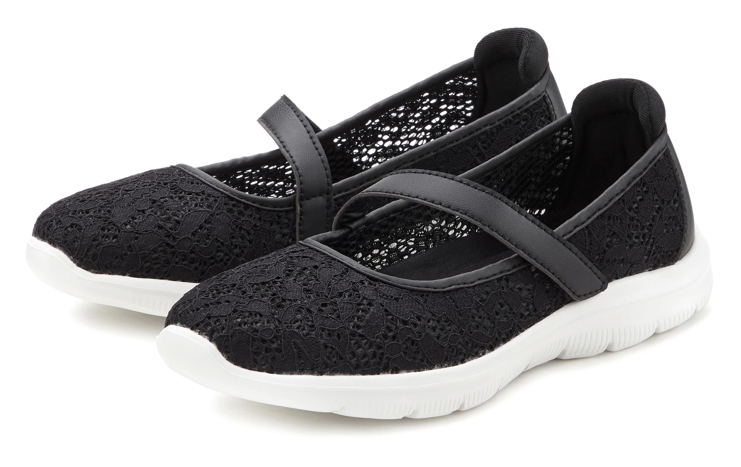 LASCANA Papuče - Čierna