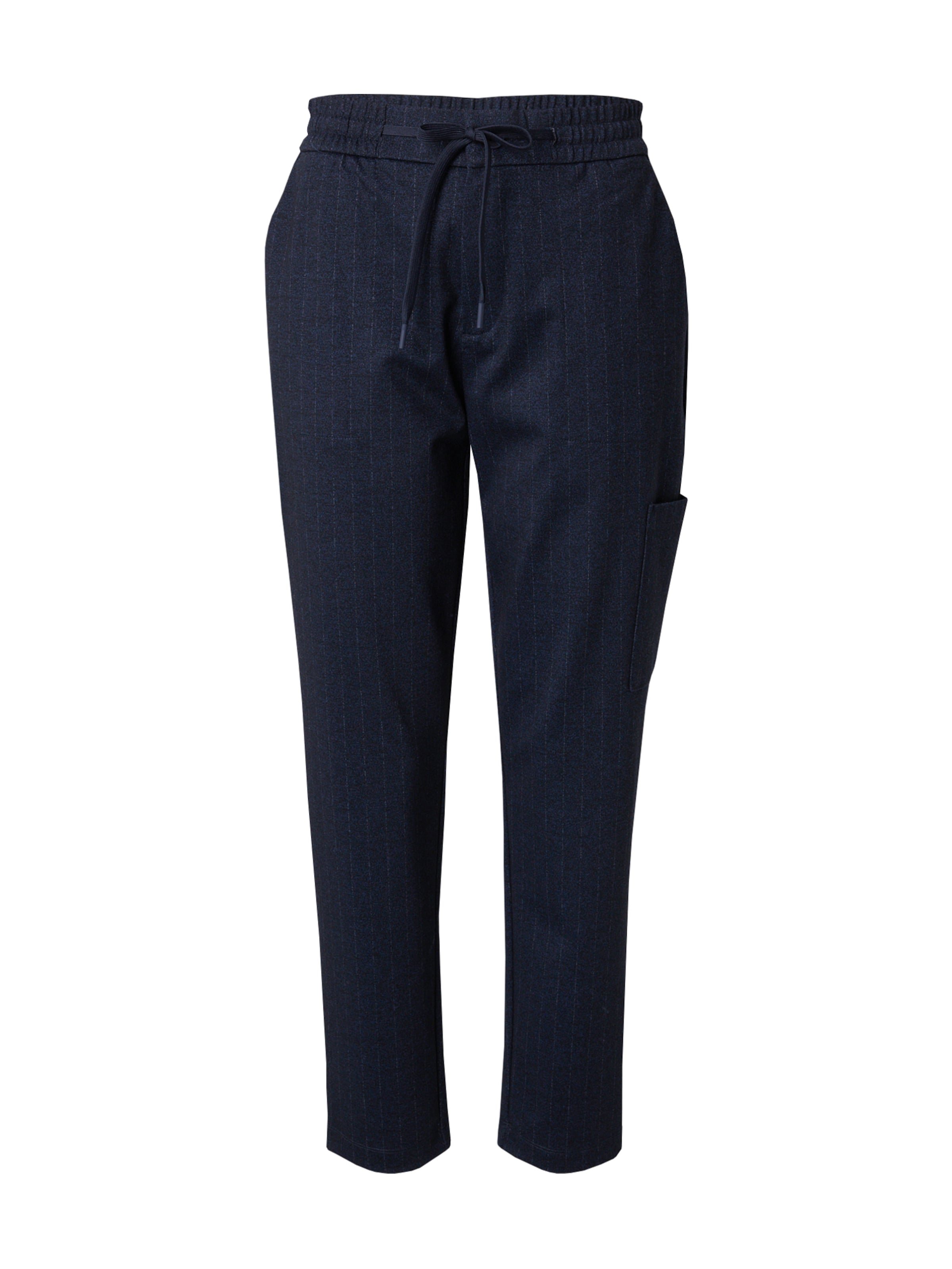 s.Oliver Normalny krój Bojówki w kolorze niebieski: przód