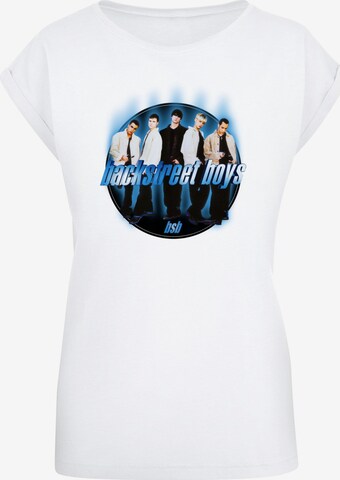 Maglietta 'Backstreet Boys - Circle' di Merchcode in bianco: frontale
