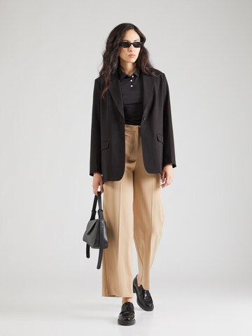 Tommy Jeans Shirt 'ESSENTIAL' in Zwart