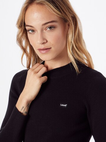 LEVI'S ® Sweater 'Crew Rib Sweater' in Black