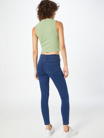 Dorothy Perkins Skinny Jeans 'Ellis' in Blau