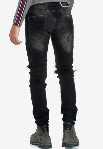 Redbridge Slimfit Jeans 'Tokio' in Schwarz