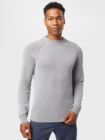 HUGO Red Pullover 'Sdip' in Grau: predná strana