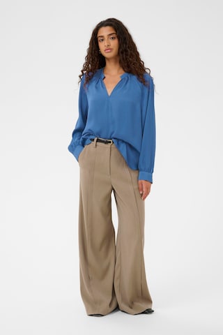 SOAKED IN LUXURY Blouse 'Ioana' in Blue