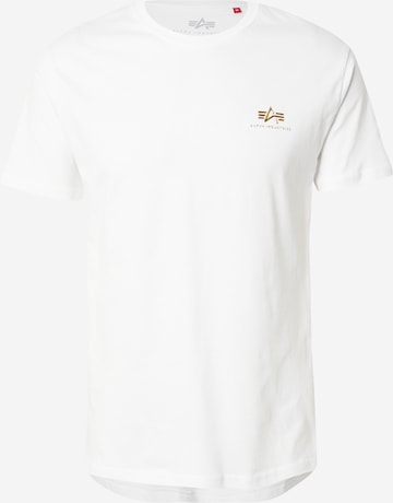 ALPHA INDUSTRIES Koszulka w kolorze biały: przód