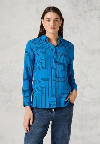 CECIL Bluse in Blau