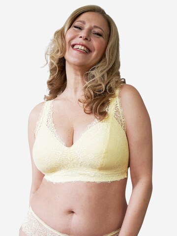 Bustier Soutien-gorge 'Suki' SugarShape en jaune : devant