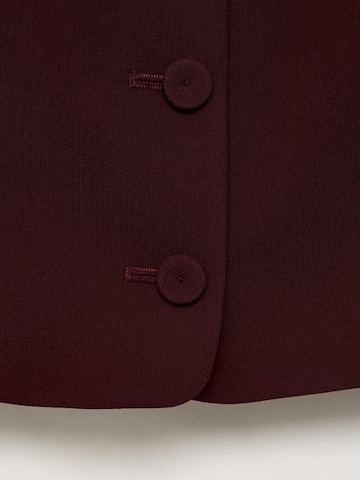 MANGO Gilet 'IGUANA' in Rood