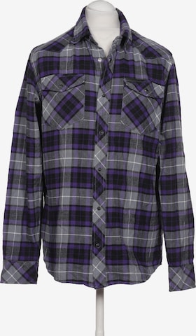 Carhartt WIP Button Up Shirt in L in Purple: front