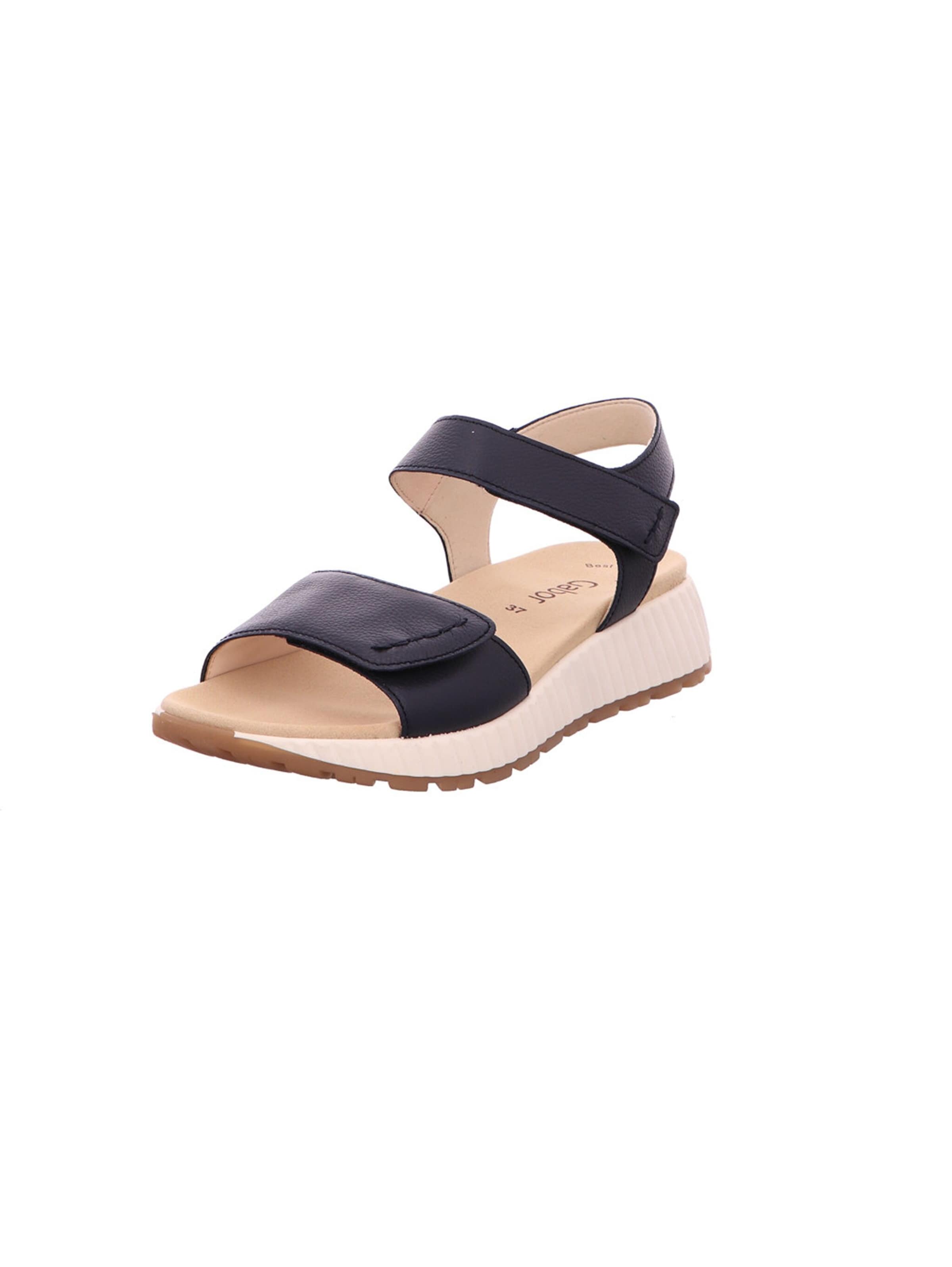 GABOR Sandale in Blau: Vorderseite