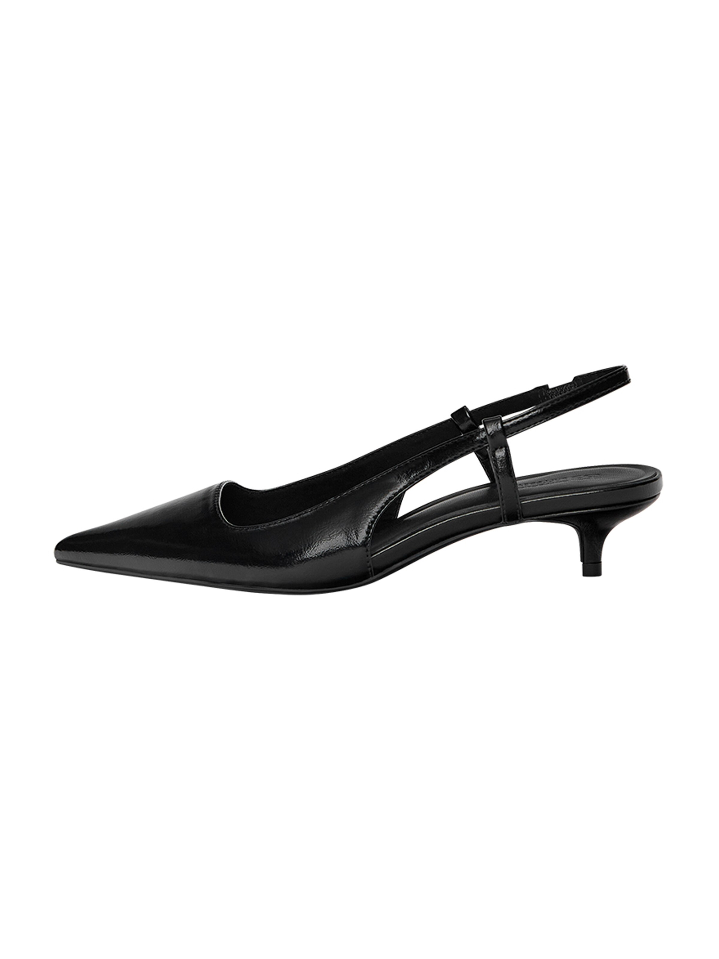 Pull&Bear Slingpumps i sort