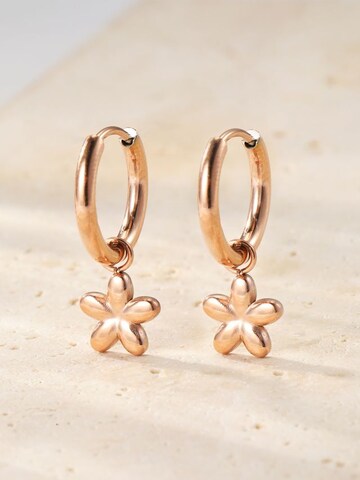 Boucles d'oreilles 'Daisy Bold' Hey Happiness en or
