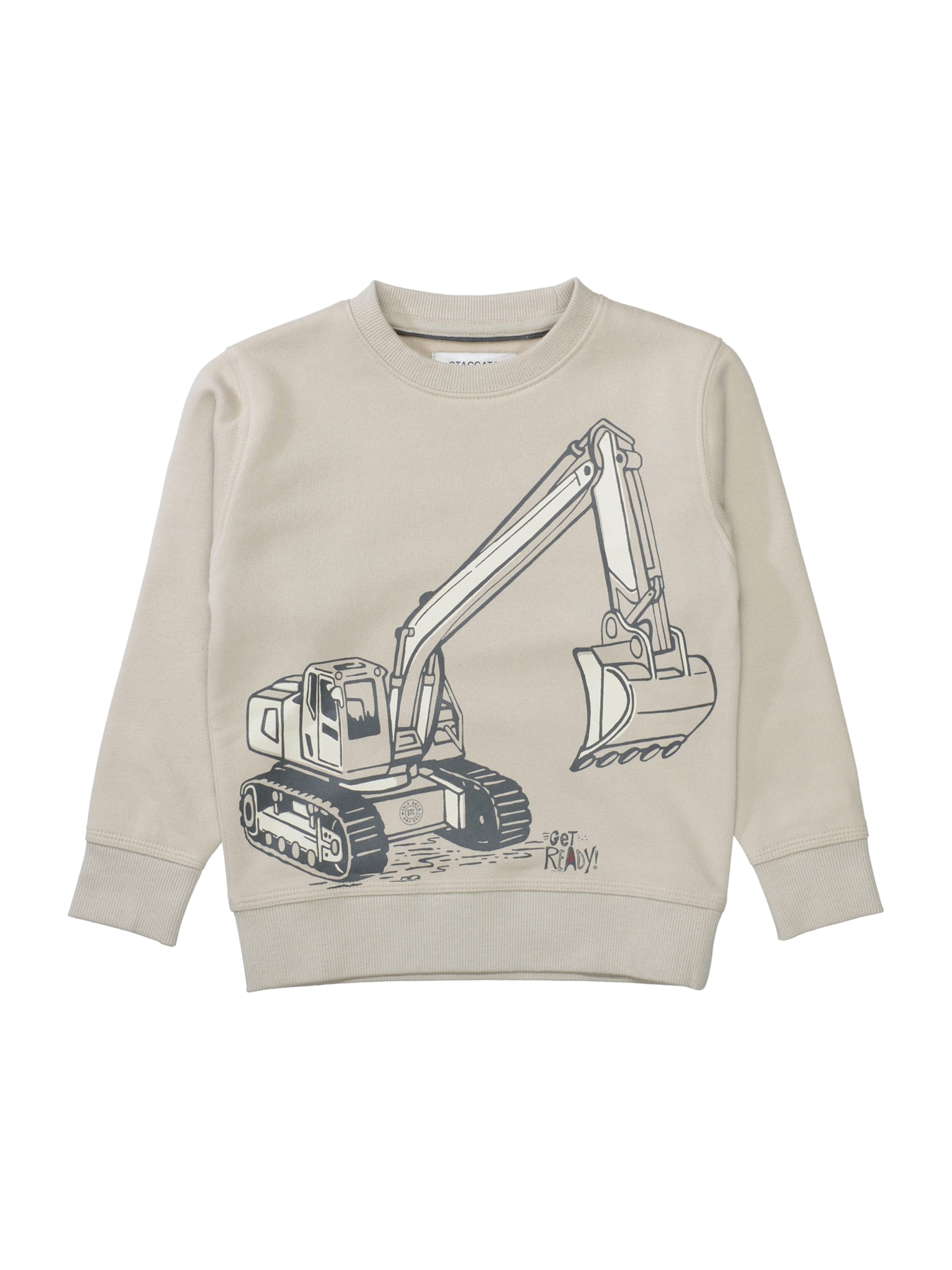 STACCATO Μπλούζα φούτερ σε μπεζ: μπροστά