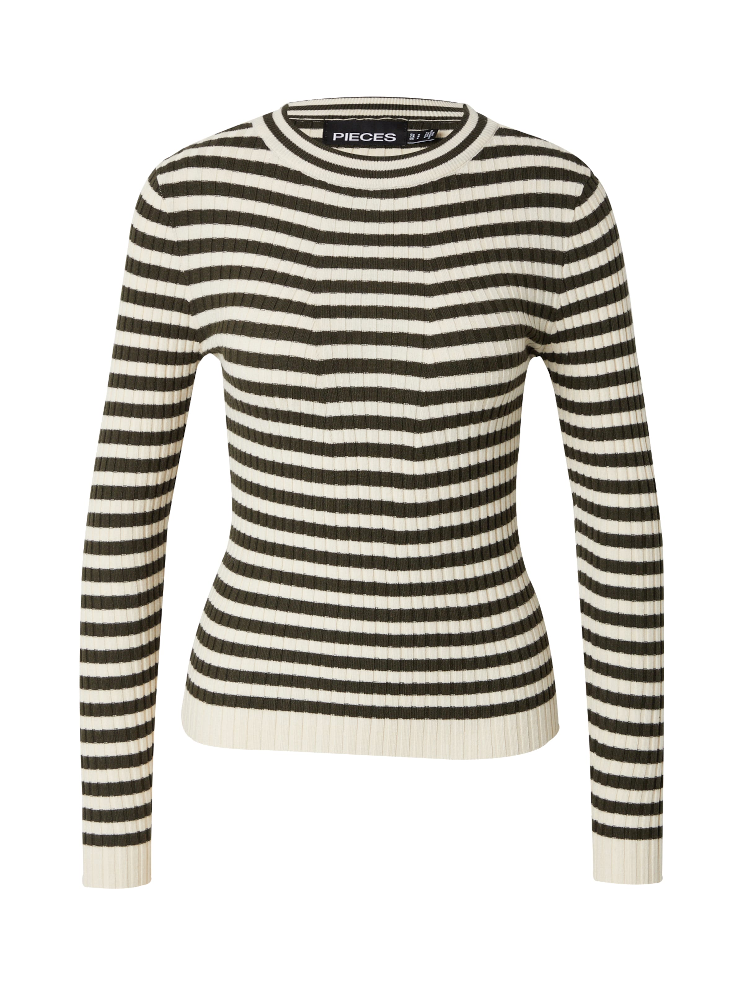 PIECES Neulepaita 'PCCRISTA' värissä vihreä: etupuoli