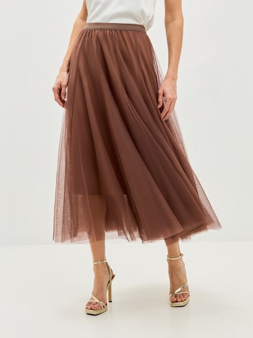Serena Silueta Nederdel 'Ballerina' i brun