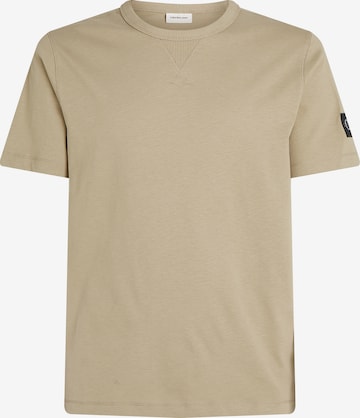 Maglietta di Calvin Klein Jeans in beige: frontale